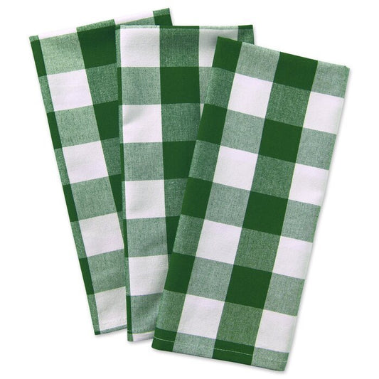 100 Cotton Waffle Weave Printed Striped Dish Cloth Towel