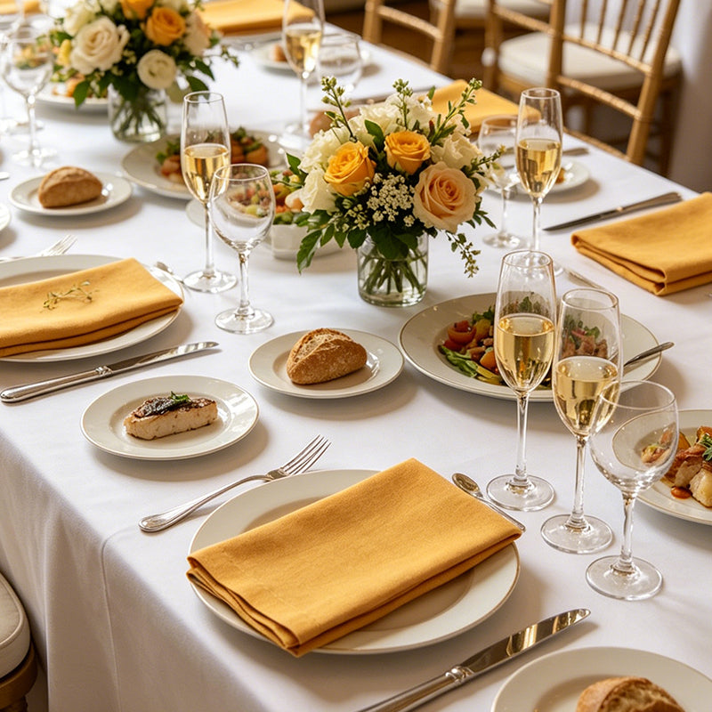 Linen Cloth Napkins Square Dinner Napkins Reusable Decorative Table