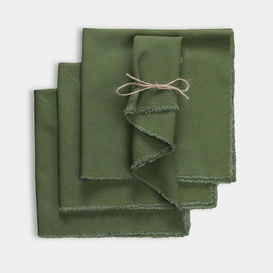 Nordic Cotton Linen Napkins Solid Color Minimalist Table Napkin