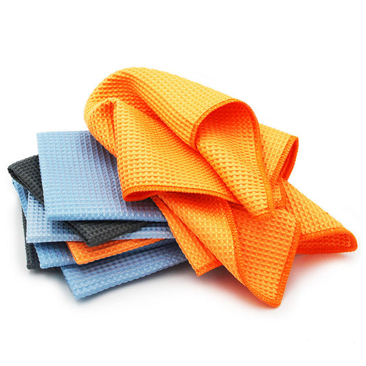 Cotton Honeycomb Kitchen Square Towel Set For Easy Cleaning